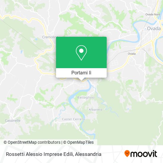 Mappa Rossetti Alessio Imprese Edili