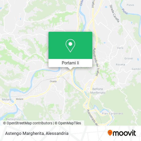 Mappa Astengo Margherita
