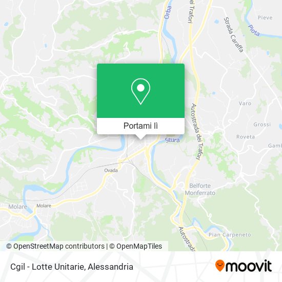 Mappa Cgil - Lotte Unitarie