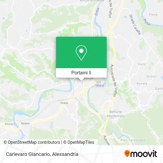 Mappa Carlevaro Giancarlo