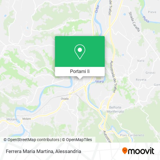 Mappa Ferrera Maria Martina