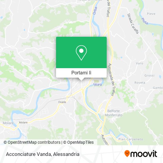 Mappa Acconciature Vanda