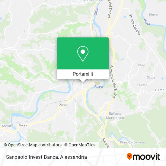 Mappa Sanpaolo Invest Banca