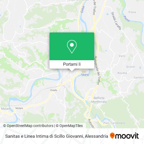 Mappa Sanitas e Linea Intima di Scillo Giovanni