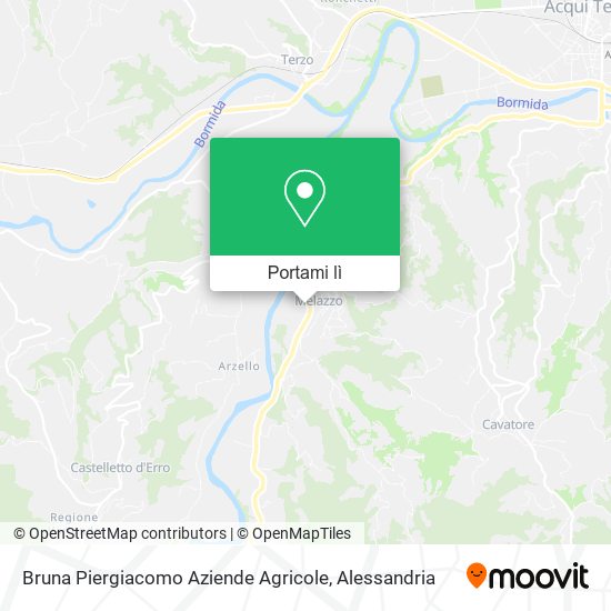 Mappa Bruna Piergiacomo Aziende Agricole