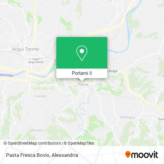 Mappa Pasta Fresca Bovio