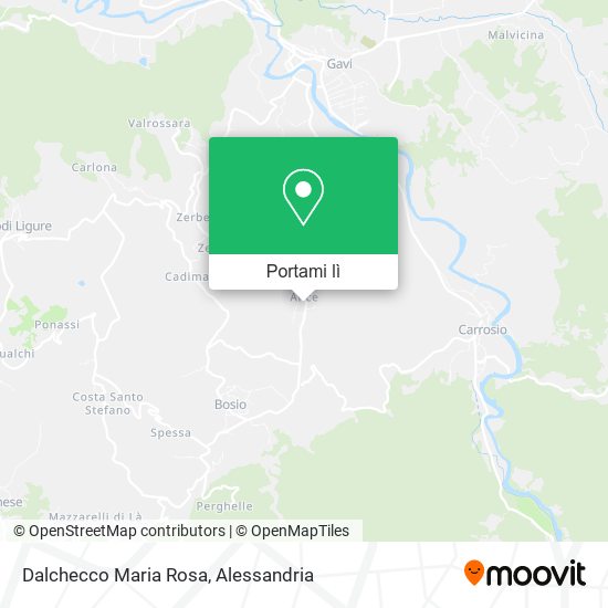 Mappa Dalchecco Maria Rosa