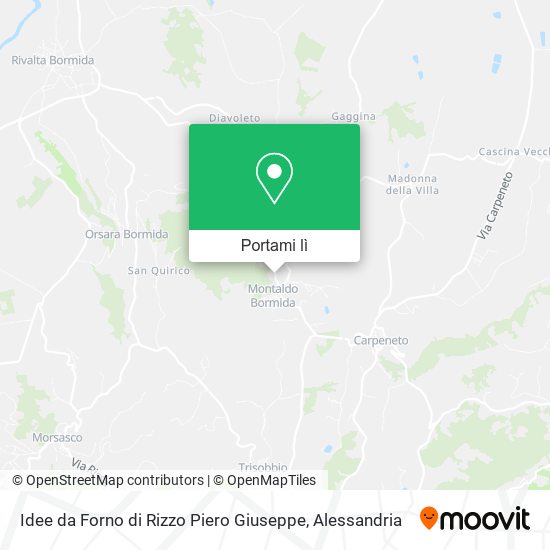 Mappa Idee da Forno di Rizzo Piero Giuseppe
