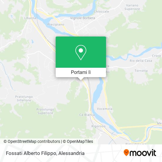 Mappa Fossati Alberto Filippo