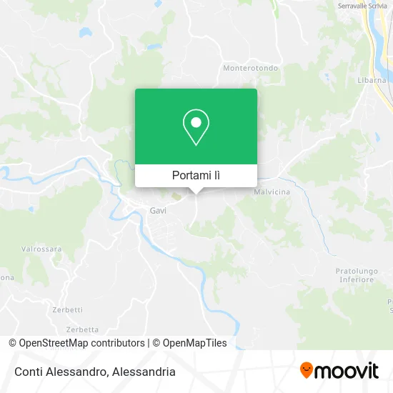 Mappa Conti Alessandro