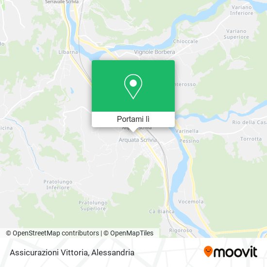 Mappa Assicurazioni Vittoria