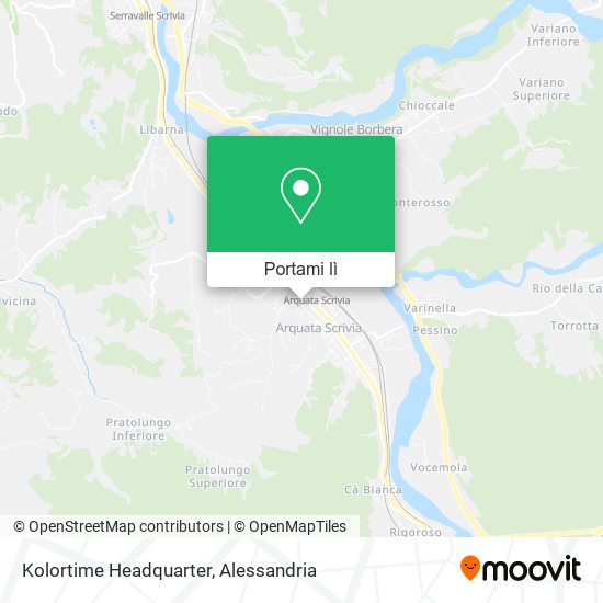 Mappa Kolortime Headquarter