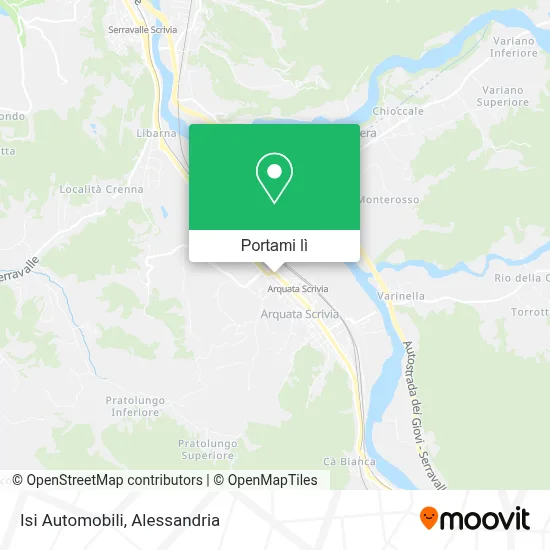 Mappa Isi Automobili