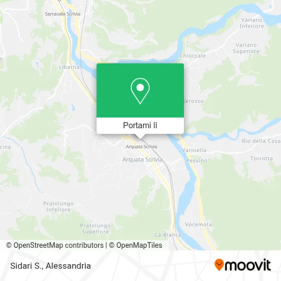 Mappa Sidari S.
