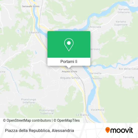 Mappa Piazza della Repubblica