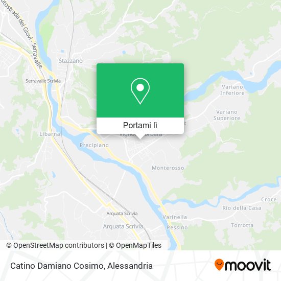 Mappa Catino Damiano Cosimo