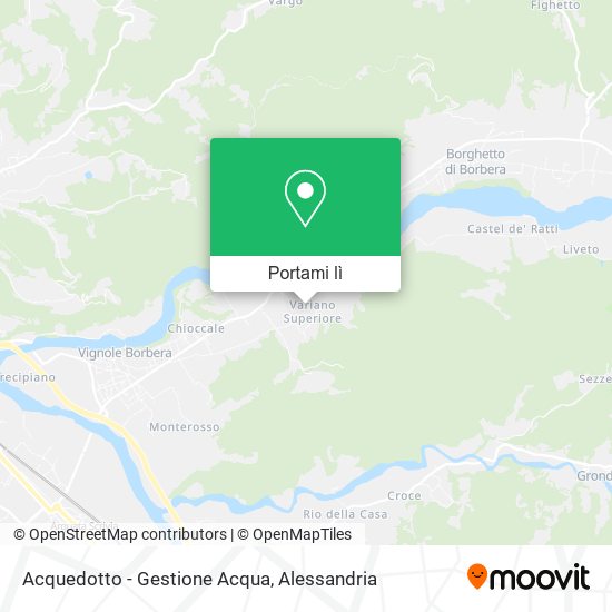 Mappa Acquedotto - Gestione Acqua