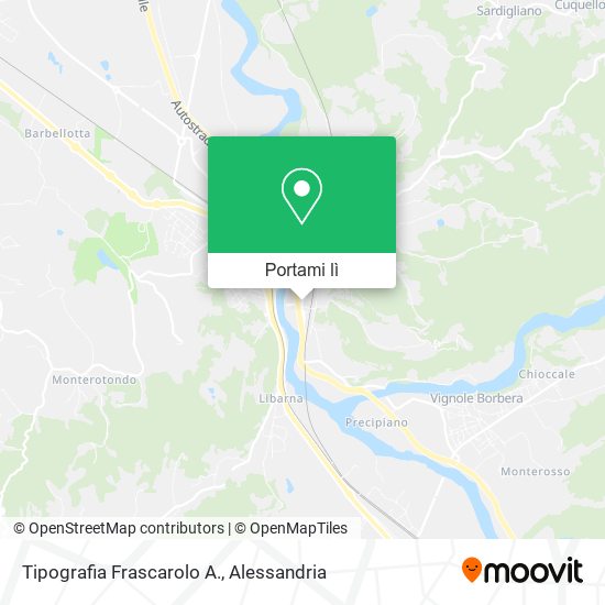 Mappa Tipografia Frascarolo A.