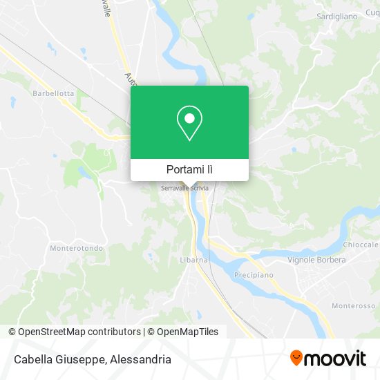 Mappa Cabella Giuseppe