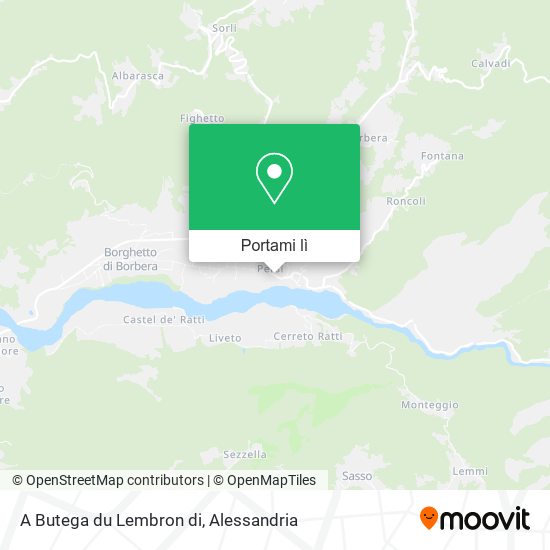 Mappa A Butega du Lembron di