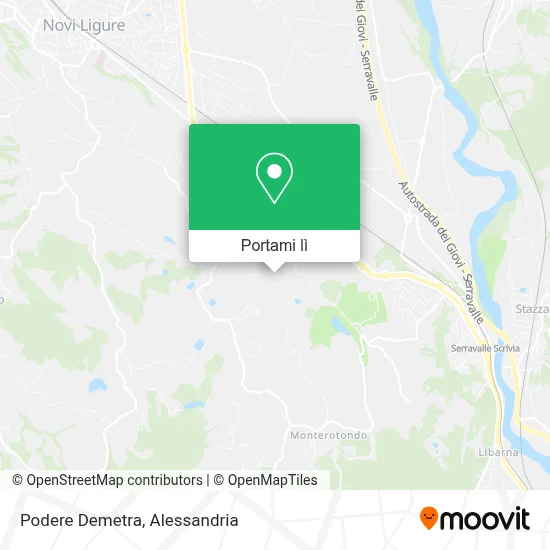 Mappa Podere Demetra