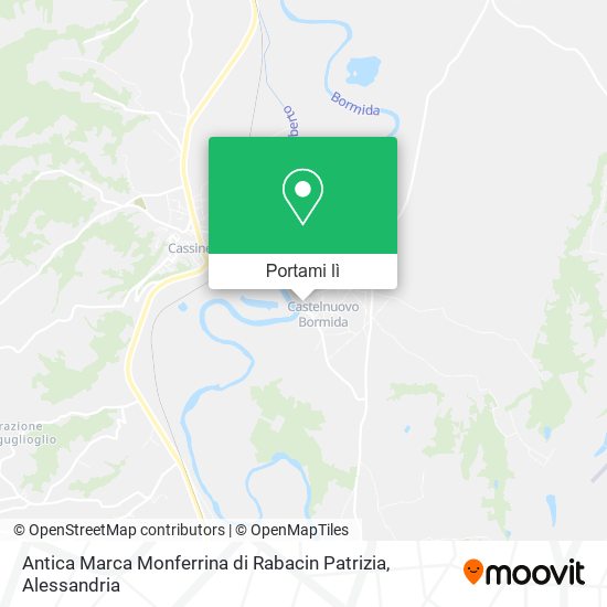 Mappa Antica Marca Monferrina di Rabacin Patrizia