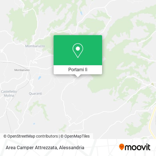 Mappa Area Camper Attrezzata