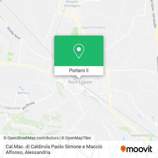 Mappa Cal.Mac. di Caldirola Paolo Simone e Macciò Alfonso