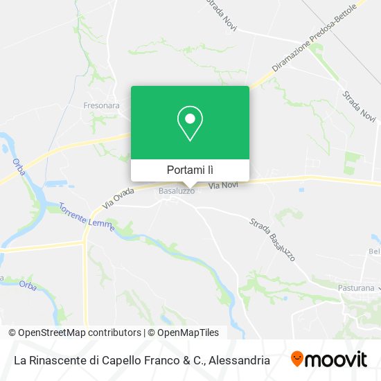 Mappa La Rinascente di Capello Franco & C.