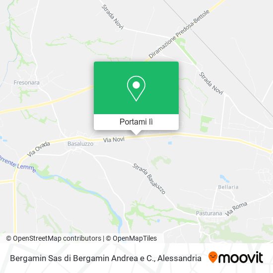 Mappa Bergamin Sas di Bergamin Andrea e C.