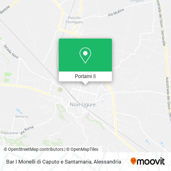 Mappa Bar I Monelli di Caputo e Santamaria