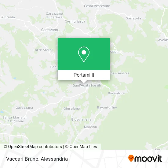 Mappa Vaccari Bruno