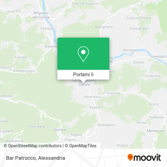 Mappa Bar Patrucco