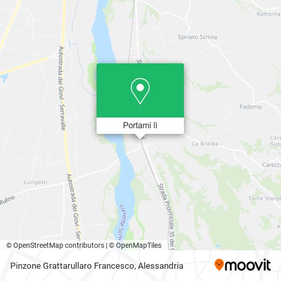 Mappa Pinzone Grattarullaro Francesco