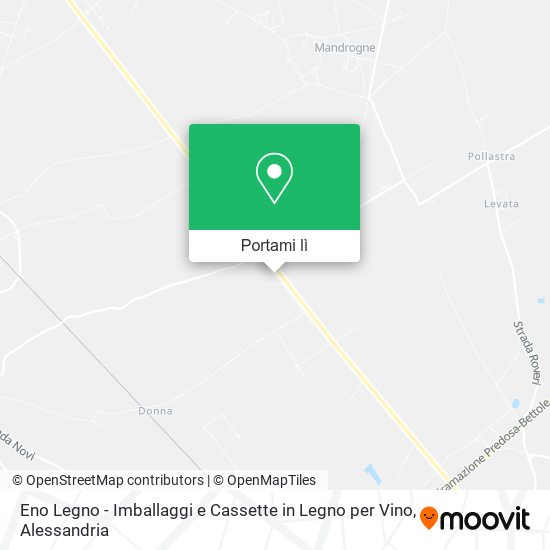 Mappa Eno Legno - Imballaggi e Cassette in Legno per Vino
