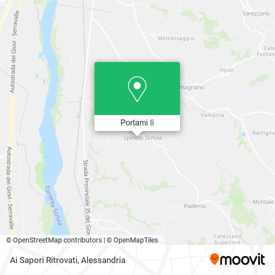 Mappa Ai Sapori Ritrovati