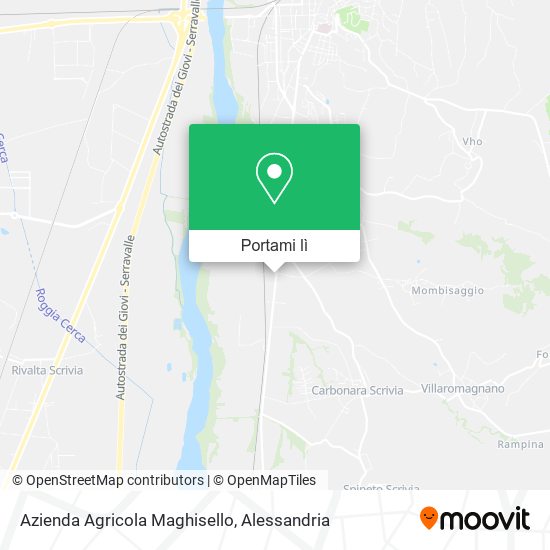 Mappa Azienda Agricola Maghisello