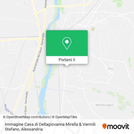 Mappa Immagine Casa di Dellagiovanna Mirella & Vermili Stefano