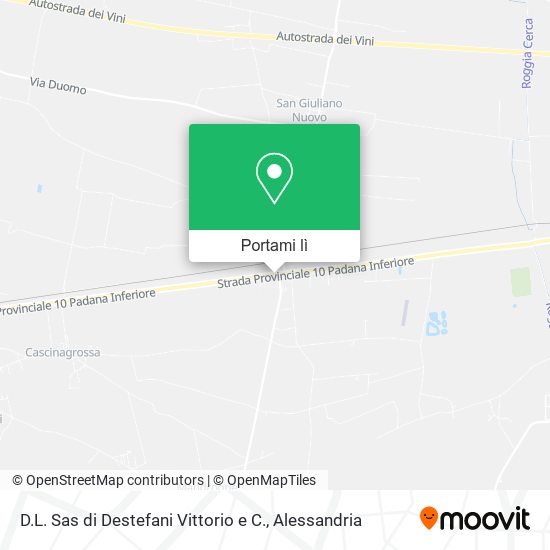 Mappa D.L. Sas di Destefani Vittorio e C.