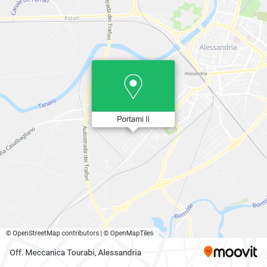 Mappa Off. Meccanica Tourabi