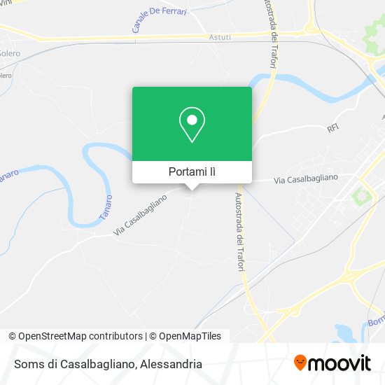 Mappa Soms di Casalbagliano