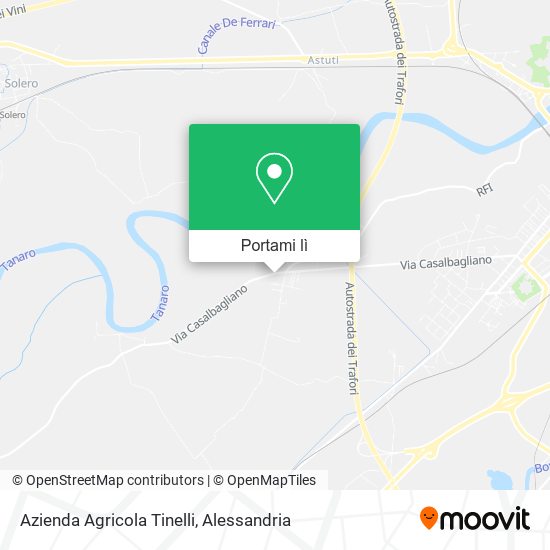 Mappa Azienda Agricola Tinelli