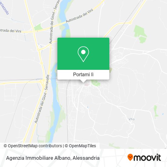 Mappa Agenzia Immobiliare Albano