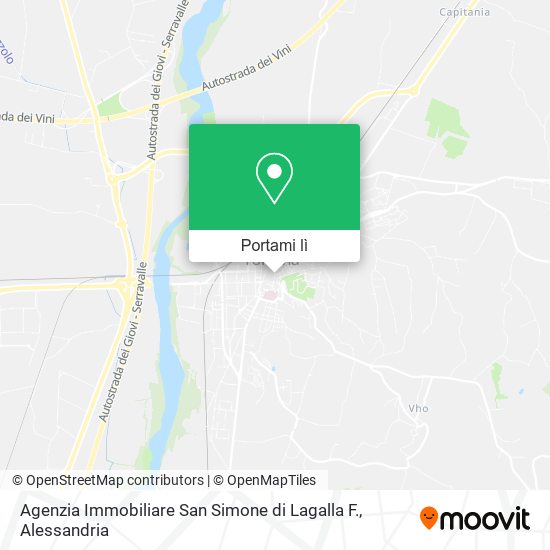 Mappa Agenzia Immobiliare San Simone di Lagalla F.