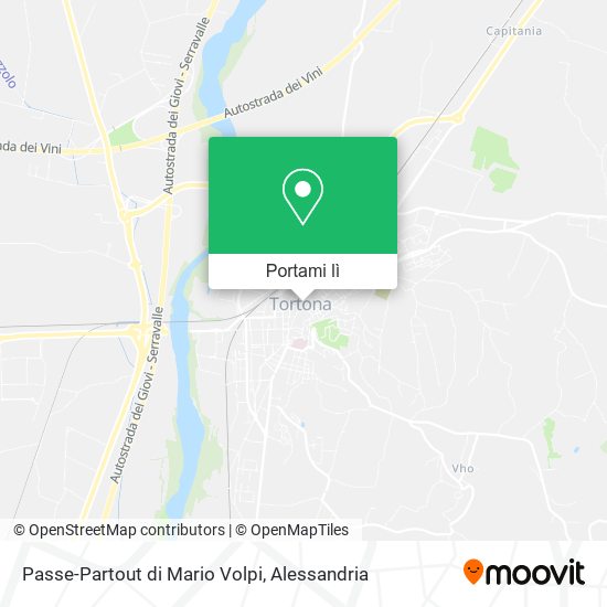 Mappa Passe-Partout di Mario Volpi