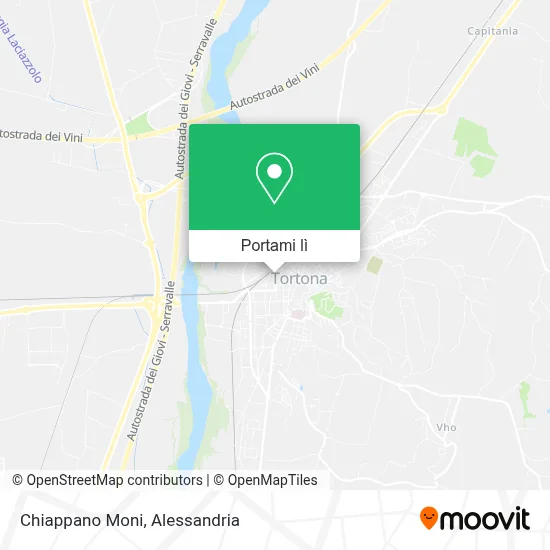 Mappa Chiappano Moni