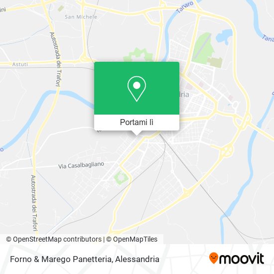 Mappa Forno & Marego Panetteria