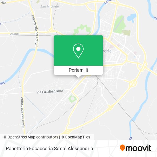 Mappa Panetteria Focacceria Se'sa'