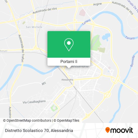 Mappa Distretto Scolastico 70