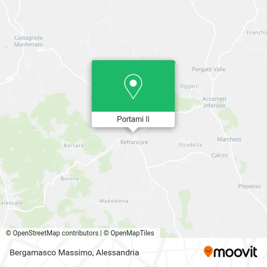 Mappa Bergamasco Massimo